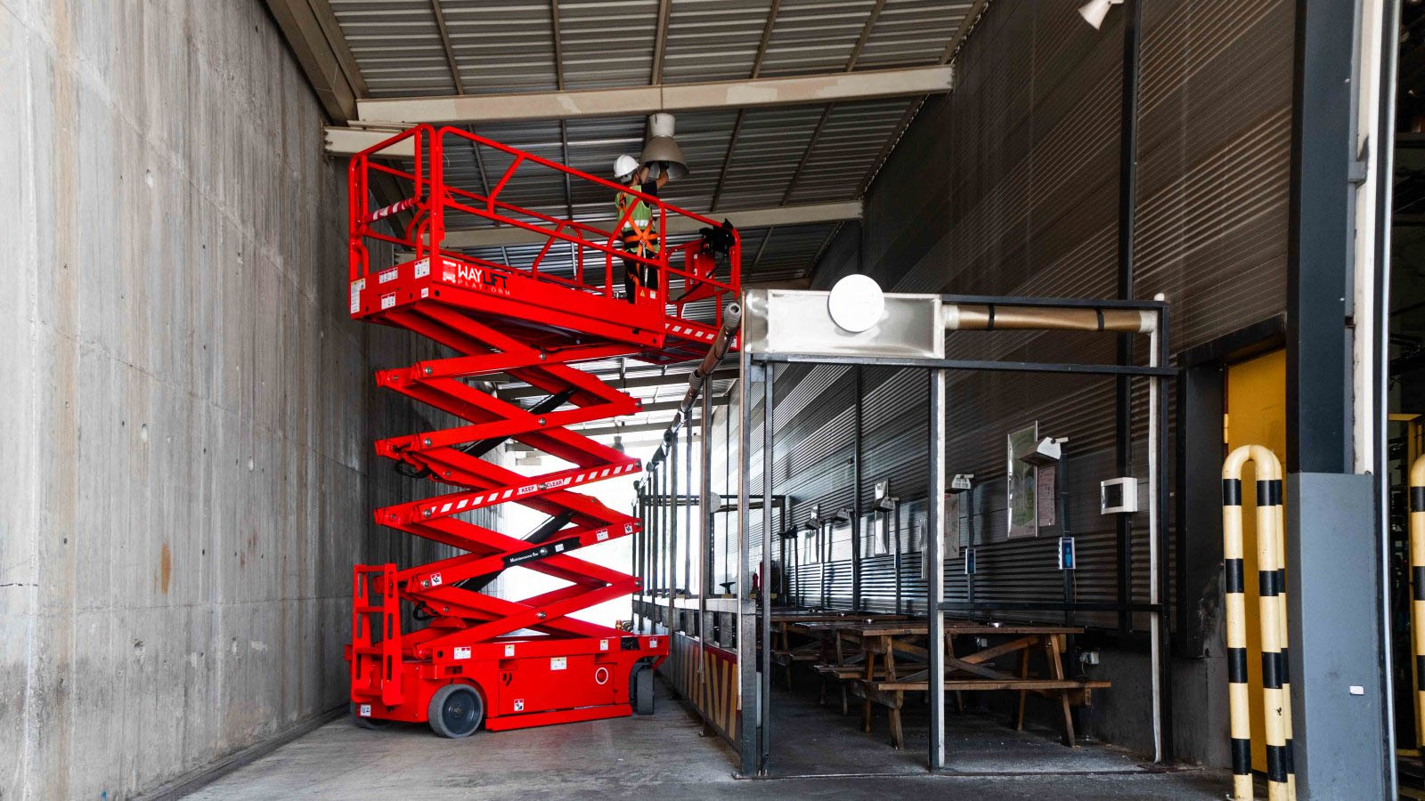 Makaslı Personel Yükseltici Platform