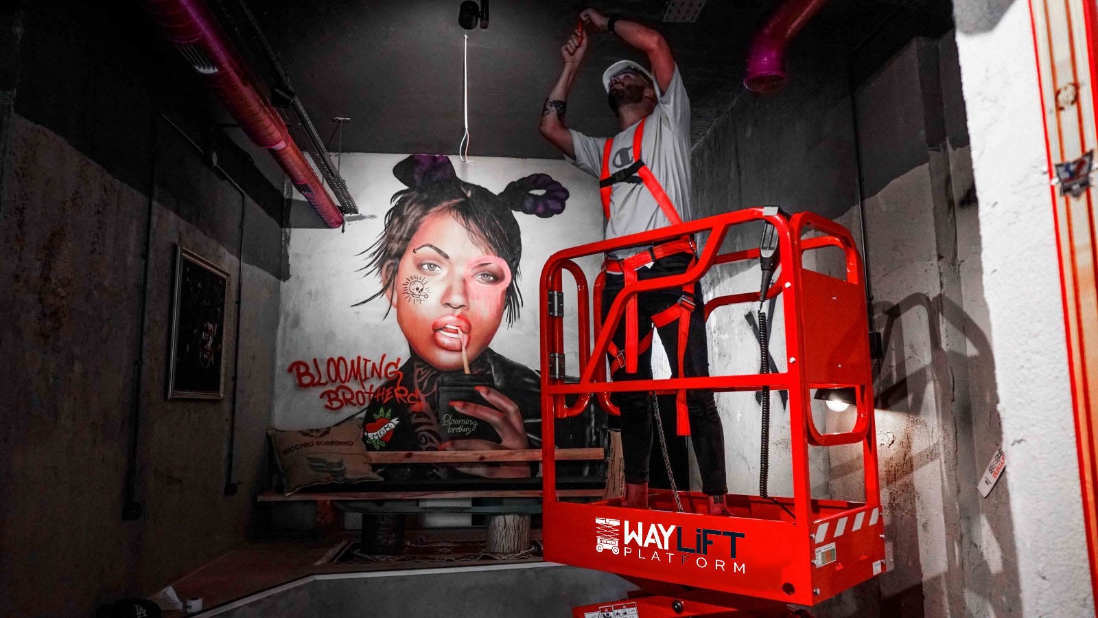 Hafif Tip Makaslı Personel Yükseltici Platform